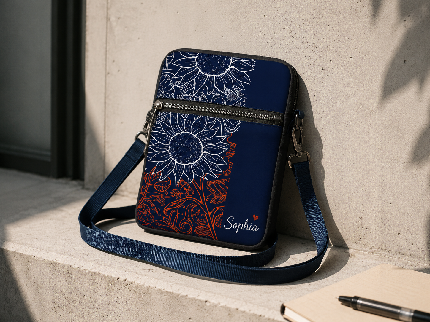 Personalized Cross Sling Bag for Men and Women