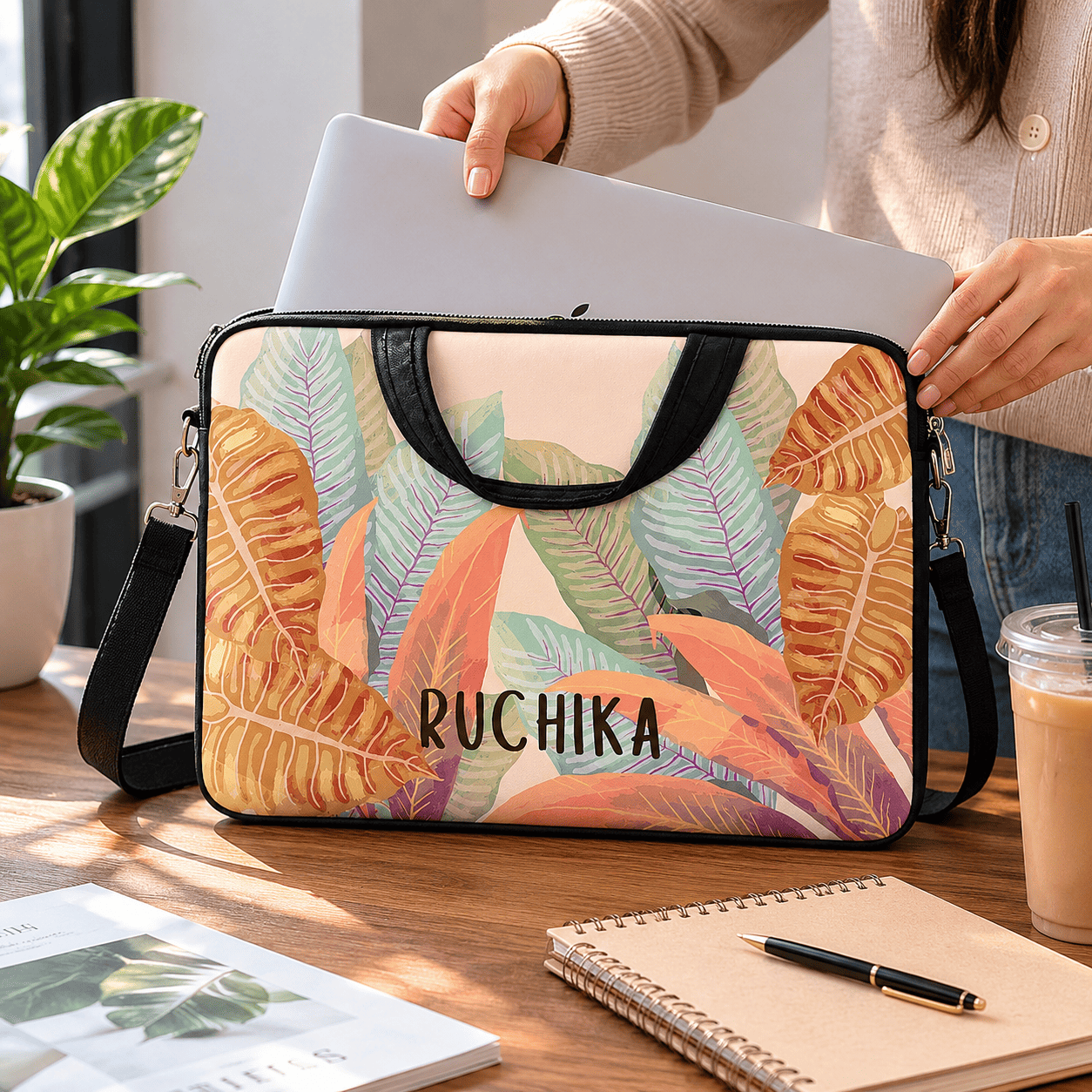 Personalized Neoprene Laptop Sleeve for Laptop & MacBook - Image 2